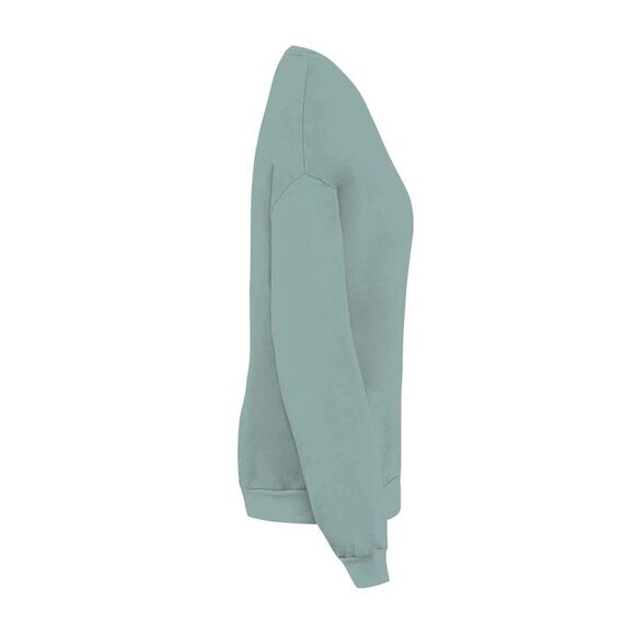 Native Spirit Unisex Adult Terrycloth Oversized Sweatshirt / Washed Jade Green - Picture 3 of 3